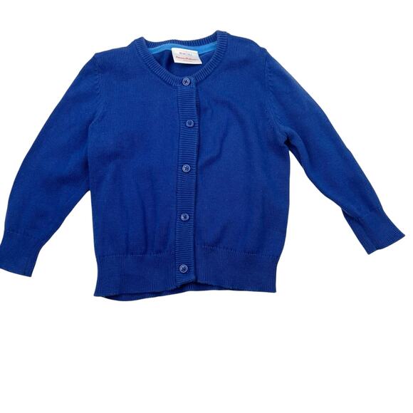 Hanna Andersson Blue Knit Cardigan Sweater - Picture 1 of 6
